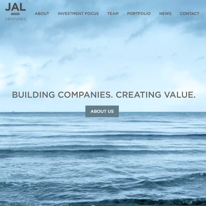  פיתוח אתר וורדפרס לחברת - jal ventures