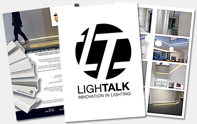 Lightalk -חבילת מיתוג ועיצוב מקיפה והקמת אתר ג'ומלה