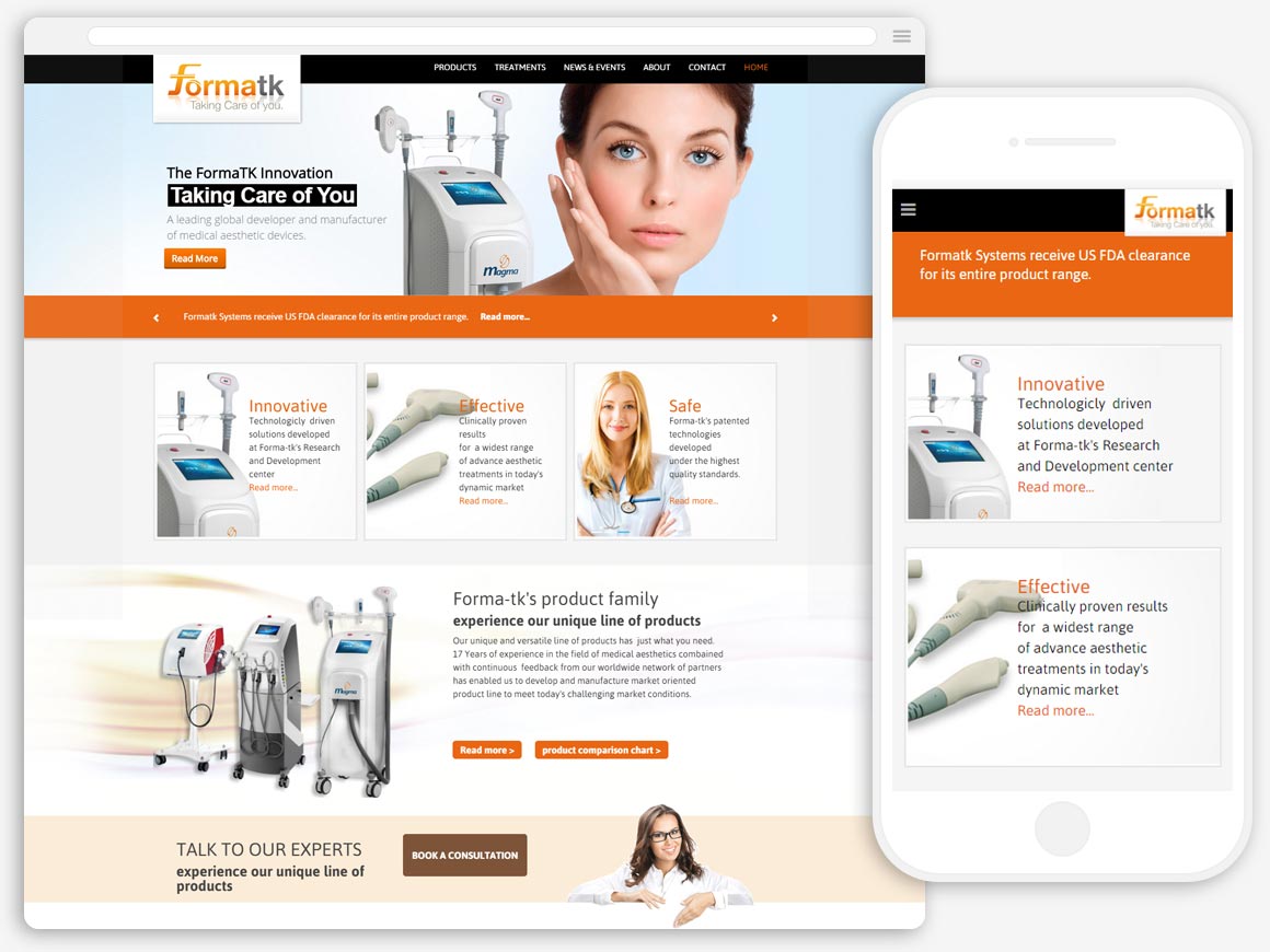 formatk - עיצוב ופיתוח אתר ג'ומלה 