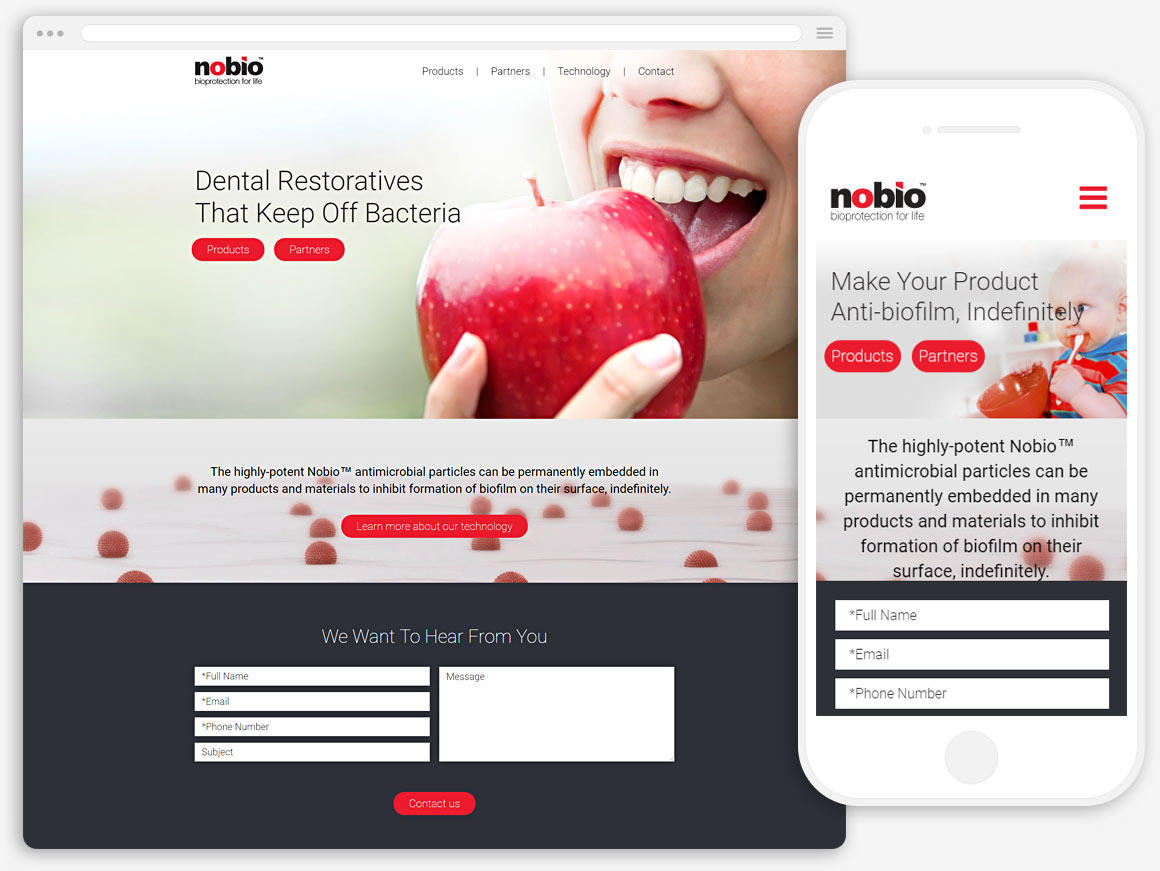 Nobio - פיתוח אתר וורדפרס עם AVADA